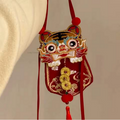 Dragon Embroidered Urban Shoulder Bag
