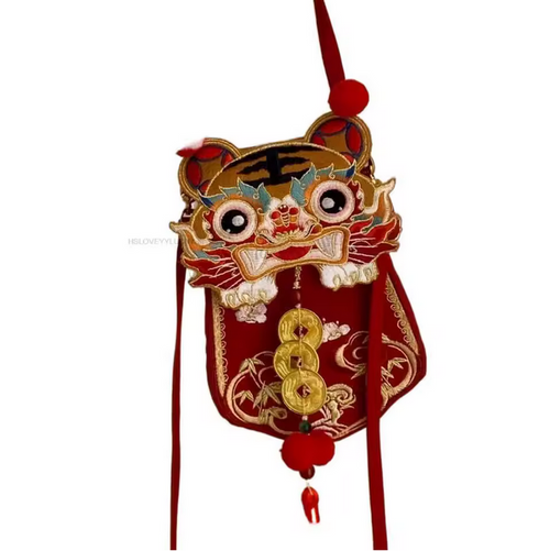 Dragon Embroidered Urban Shoulder Bag