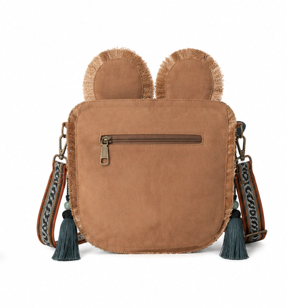 Imperial Tiger Embroidered Mini Bag